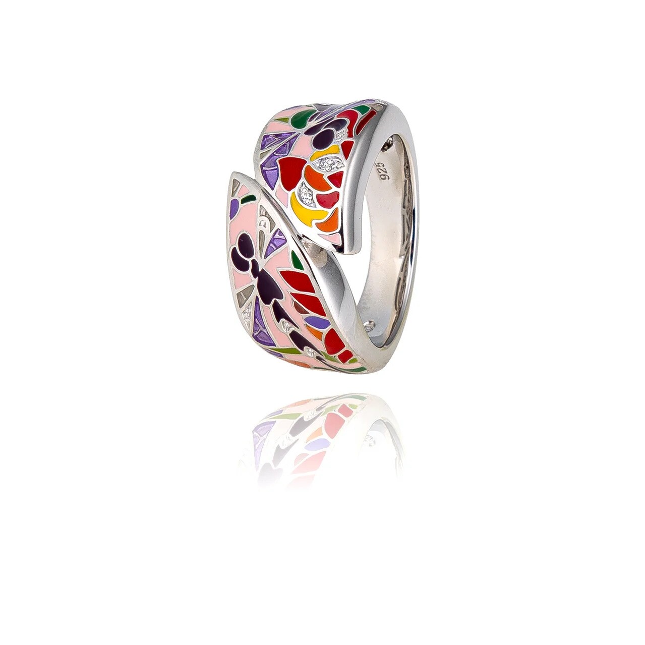 Bague Argent Pastel