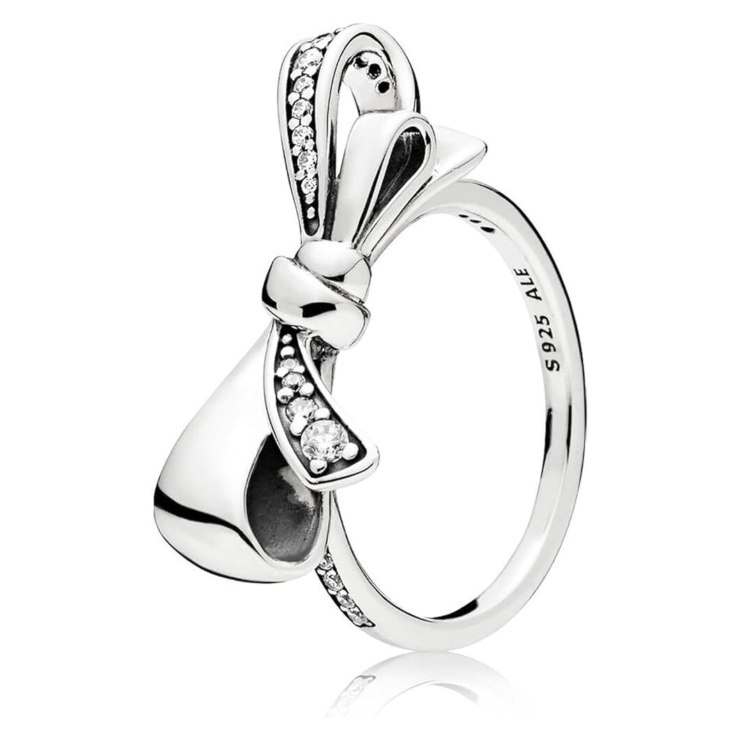 Bague Pandora, Argent Noeuds et Oxyde de Zirconium