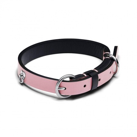 Collier Sans Cuir pour Animaux Rose