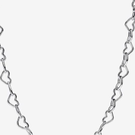 Collier Cœurs Imbriqués Argent