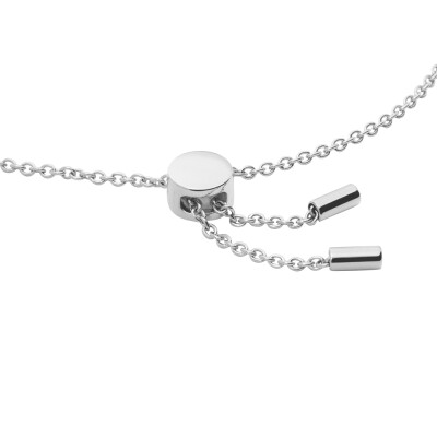 Bracelet Chaîne Femme ENTASIS Acier Argenté