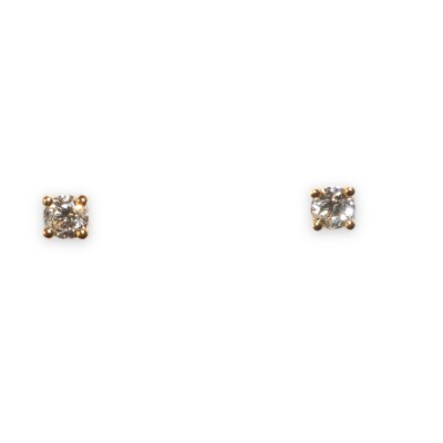 Boucles D’oreilles Clous Diamants 0.50ct