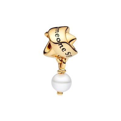 Charm Ruban Perle de culture d’eau douce traitée