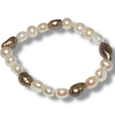 Bracelet Élastique Perles