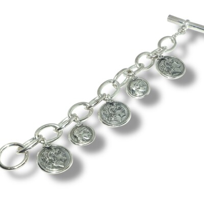 Bracelet Argent Pièces
