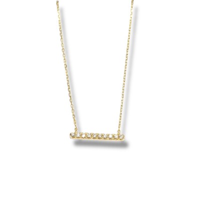 Collier Or Jaune Diamants