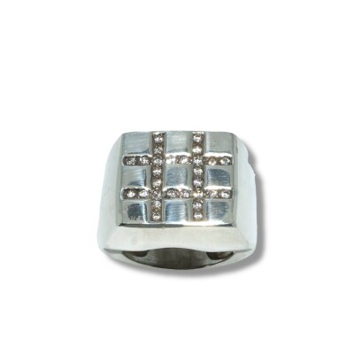 Bague Argent & Oxyde de Zirconium