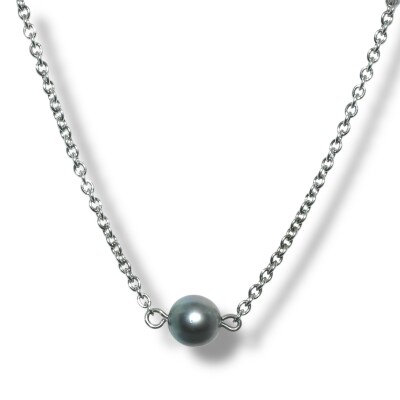 Collier Perle de Tahiti, Argent