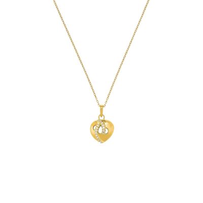 COLLIER GOLYA ARGENT DORÉ