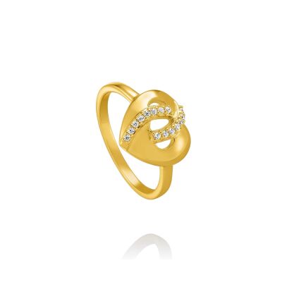 BAGUE GOLYA, ARGENT DORÉ