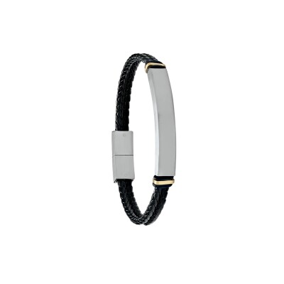 BRACELET NOIR BASILE