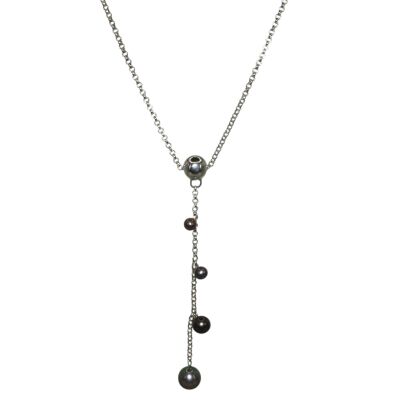 Collier Perle d’Eau Douce, Argent