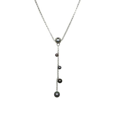 Collier Perle d’Eau Douce, Argent