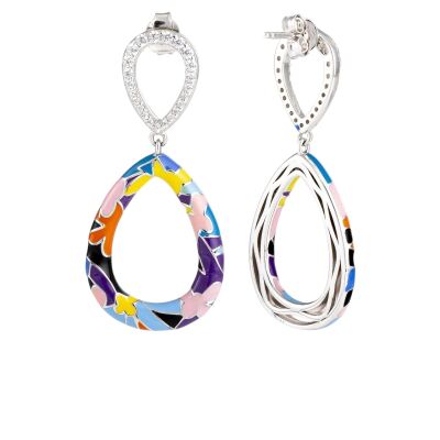 BOUCLES D'OREILLES ARGENT WILLEMSTAD