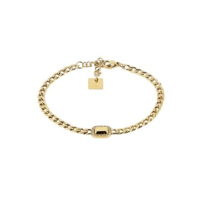Bracelet Baleria, Acier Doré