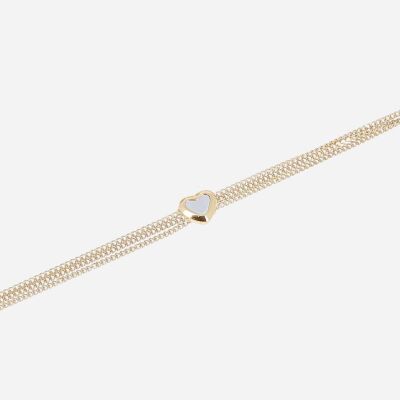 BRACELET Cintra ACIER DORE Nacre