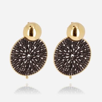 Boucles D’oreilles ZAG - ACIER DORÉ