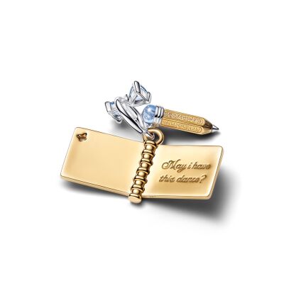 Charm Pendant Bridgerton Carnet de Bal et Crayon