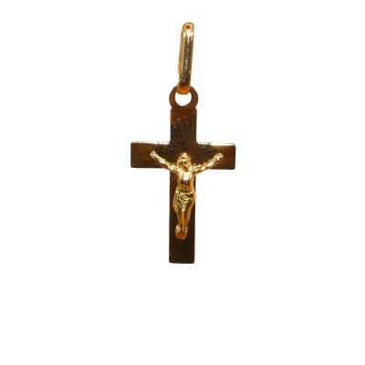 Croix Christ, Or Jaune