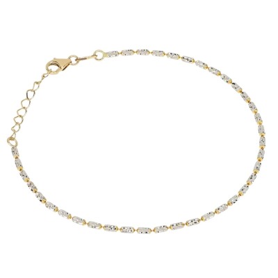 Bracelet Candy, Bicolore Jaune & Blanc