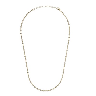 Collier LOVELY Bicolore, Or Jaune & Or Blanc