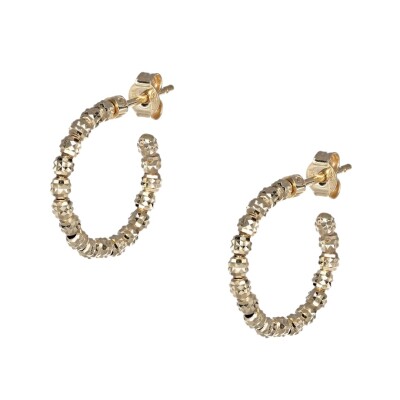 Boucles D’oreilles LUMINOR HOOP, Or Jaune