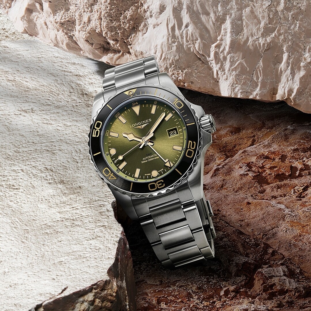 longines hydroconquest gmt verte