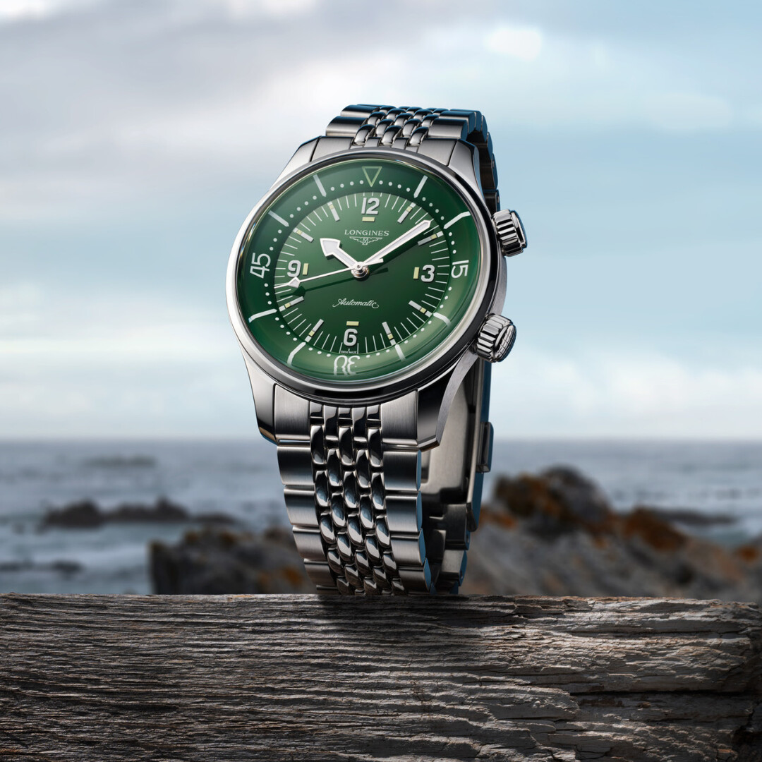 Longines Legend Diver 39mm verte