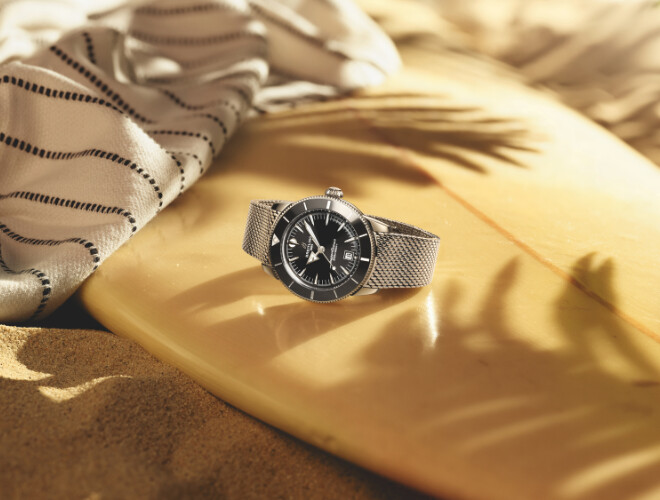 BREITLING SUPEROCEAN HERITAGE : UNE ICÔNE DE L'HORLOGERIE PRÊTE À SURFER