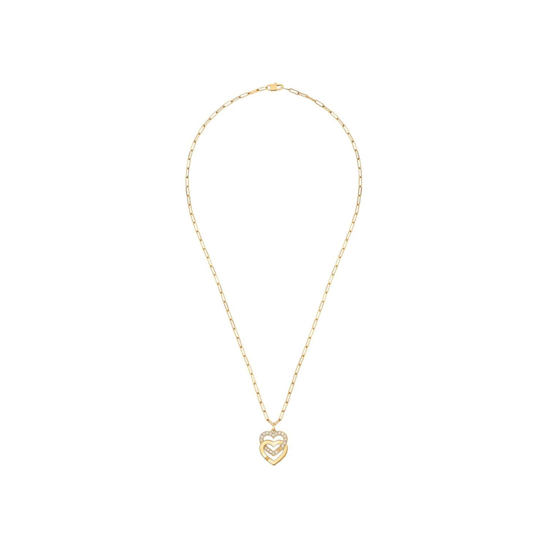 Collier dinh van Double coeurs