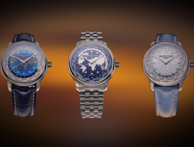FRÉDÉRIQUE CONSTANT : LA CLASSIC WORLDTIMER MANUFACTURE RÉINVENTÉE À WATCHES & WONDERS