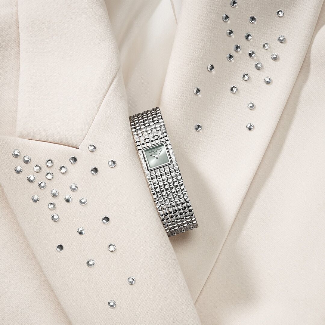 classics manchette frédérique constant cadran vert menthe