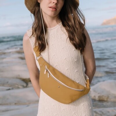 Sac Banane Nicole Ocre
