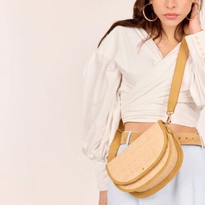 Sac Bandoulière Abel Ocre