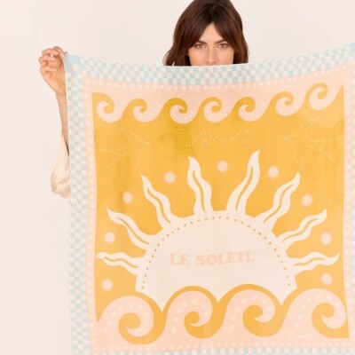 Foulard Solarium Ocre