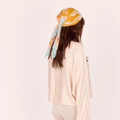 Foulard Solarium Ocre