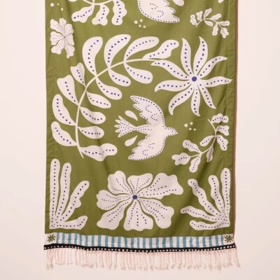 Fouta Colombe Olive