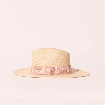 Chapeau Rosalie Rose