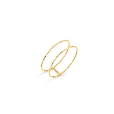 Bague double Ode Phalange