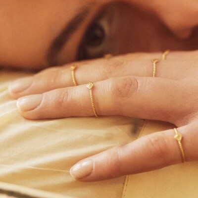bague phalange ajustable luz