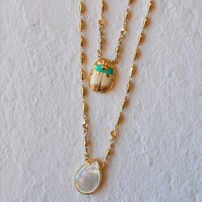 Collier Scapulaire Serti Scaramouch