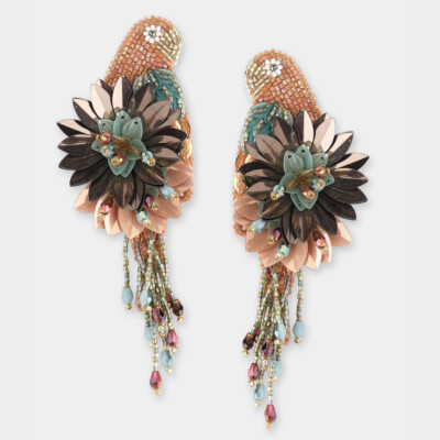 Boucles D’oreilles Parrot Nude