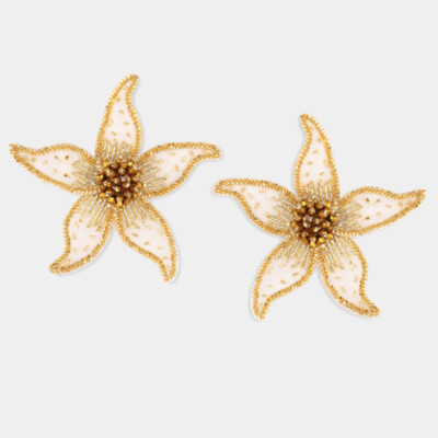 Boucles d'oreilles Star Flower Gold