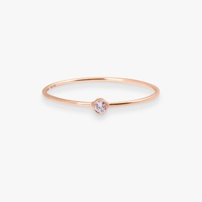 Bague Saphir Rose