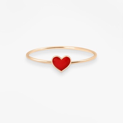 Bague Emoji Cœur Rouge
