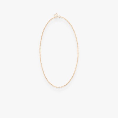 Collier Skin Tattoo or rose diamant