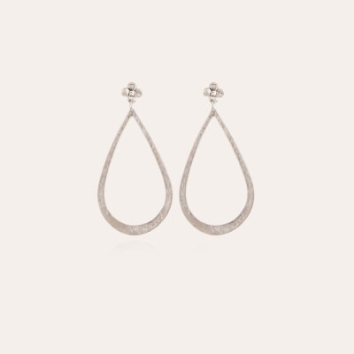 Boucles d'oreilles Bibi mini argentées