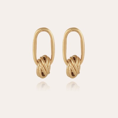 Boucles d'oreilles Gil dorées