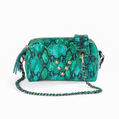 MAKE-ME-UP MINI - Bandoulière Chaîne et Cuir