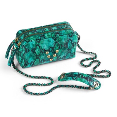 MAKE-ME-UP MINI - Bandoulière Chaîne et Cuir